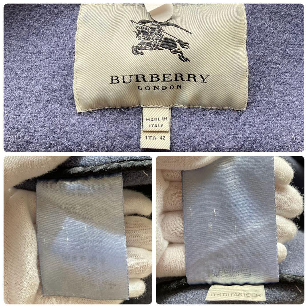 先着順⭐︎BURBERRY ダッフルコート ネイビー サイズ42