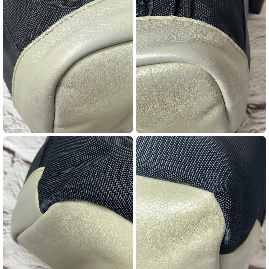 完売品 ポーター デュオ DUO メッセンジャーバッグ A4可 シボ革 ナイロン