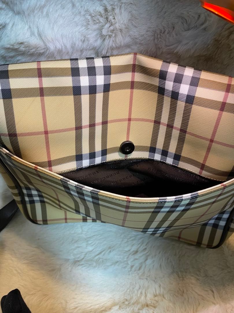 【美品】バーバリー BURBERRY ノバチェック　ショルダーバッグ