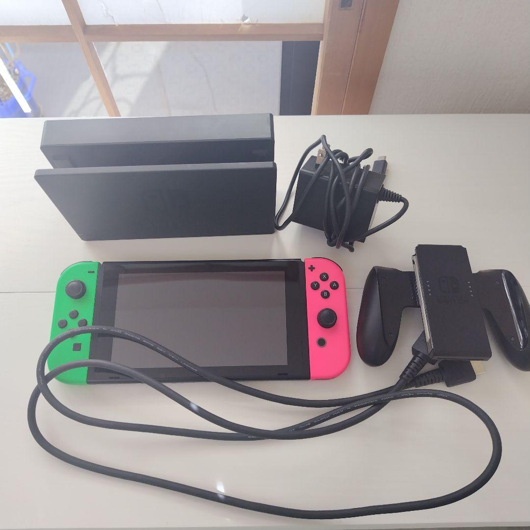 Nintendo Switch 本体 グリーン ピンク
