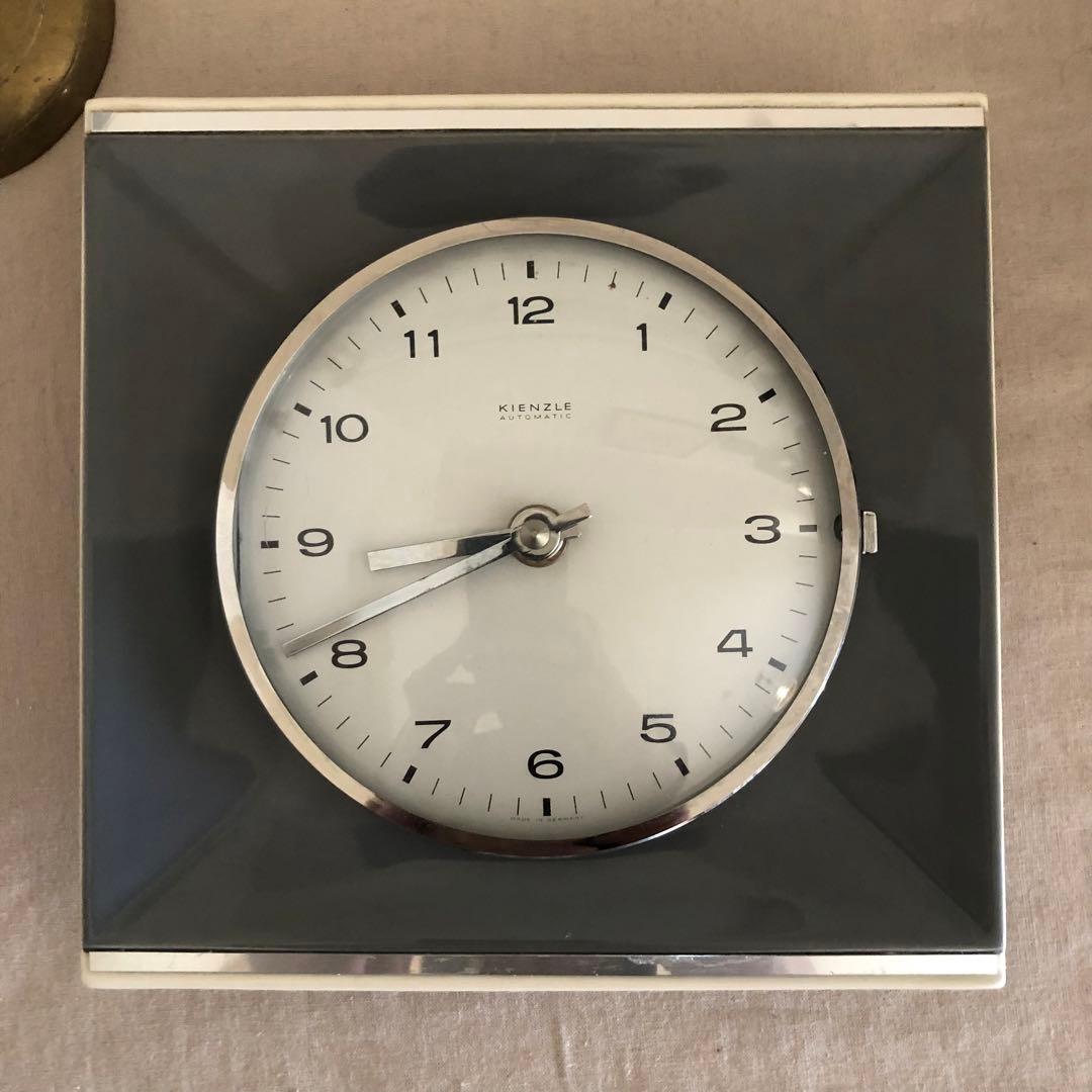 レア　ドイツ　KIENZLE キエンツレ　陶器の掛け時計　アンティーク