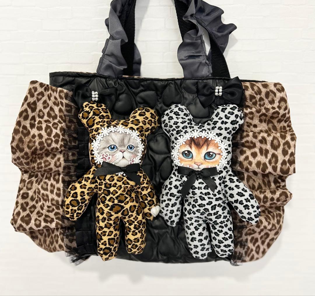 さ*ー様 コヤンイサムチョン フリルトートバッグ ルミちゃん