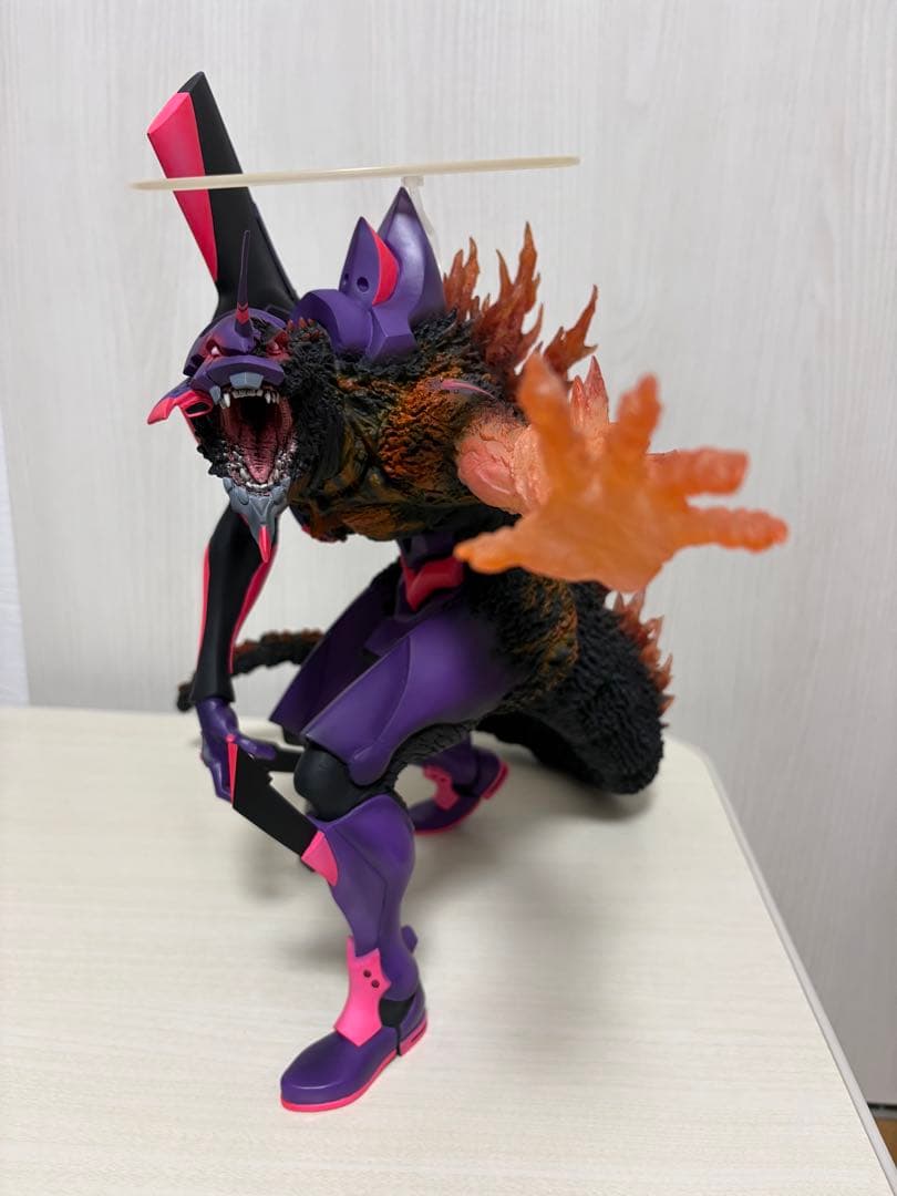 デ*コ様 ゴジラ対エヴァンゲリオン 東宝30cm エヴァ初号機 バーニングG覚醒