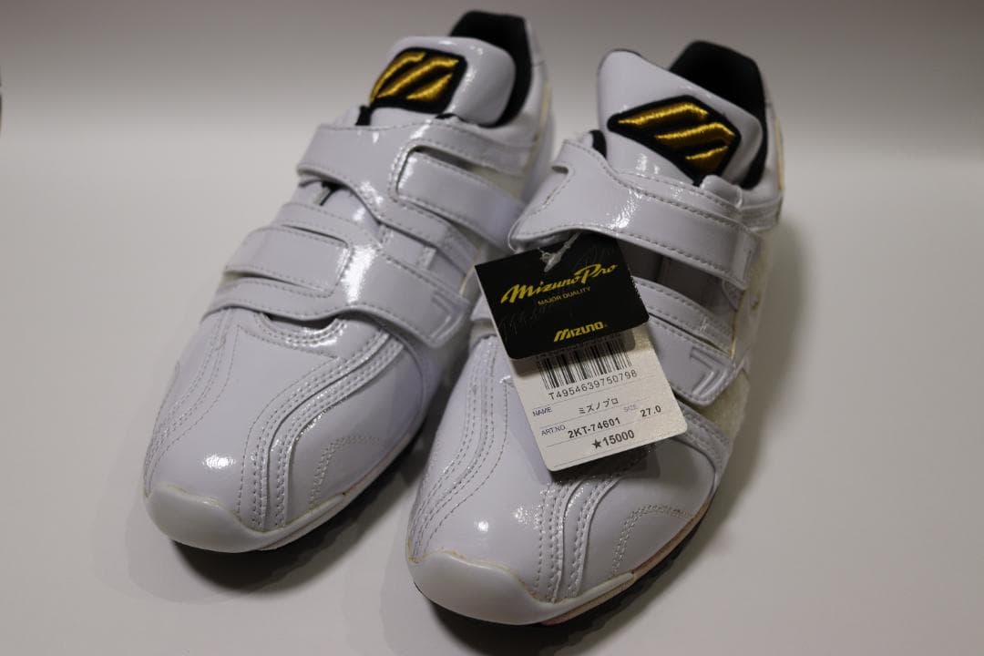 Mizuno Pro 27cm ホワイト トレーニングシューズ