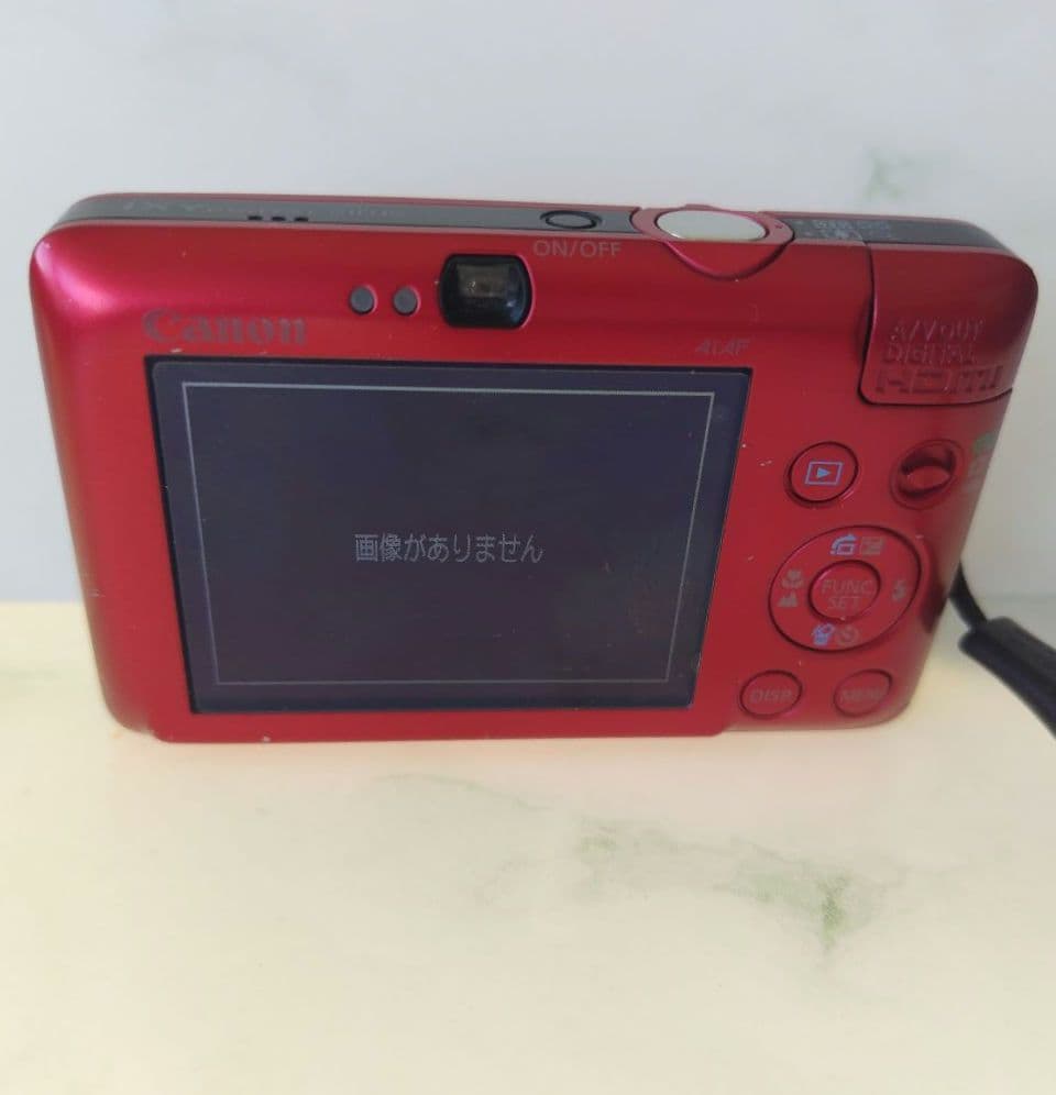 Canon IXY コンパクトデジタルカメラ レッド