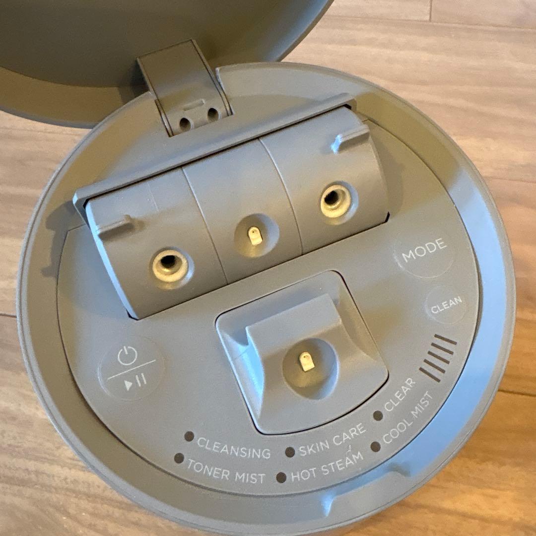 SALONIA フェイススチーマー グレー