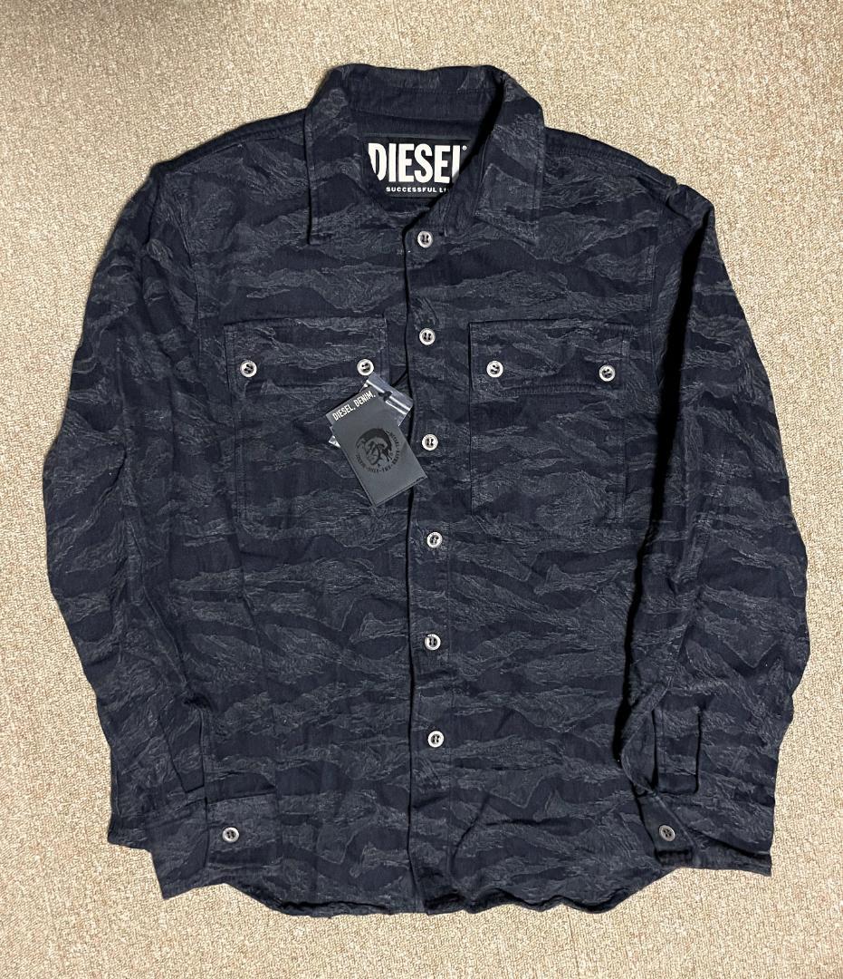 DIESEL　ディーゼル　 デニム　シャツ　ジャケット　新品未使用　タグ付き