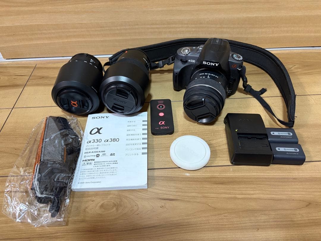 SONY α330 超望遠レンズ デジタル一眼レフセット