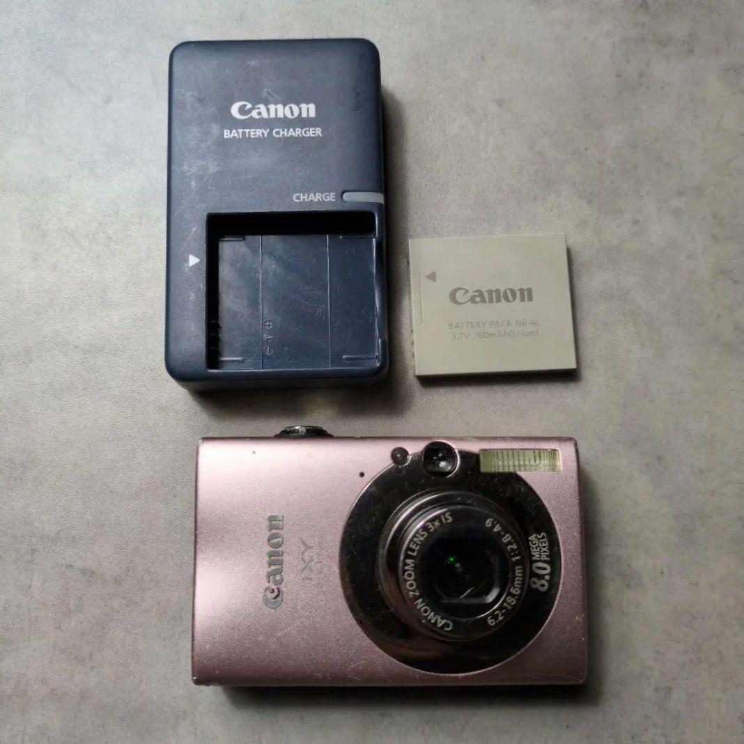 ジャンク Canon IXY DIGITAL 2015 ピンク デジタルカメラ