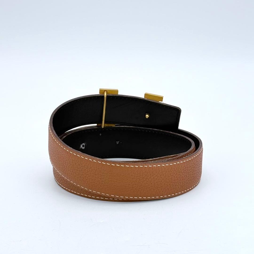 エルメス　コンスタンス　ゴールド　Hバックル　レザー　リバーシブル　付属品