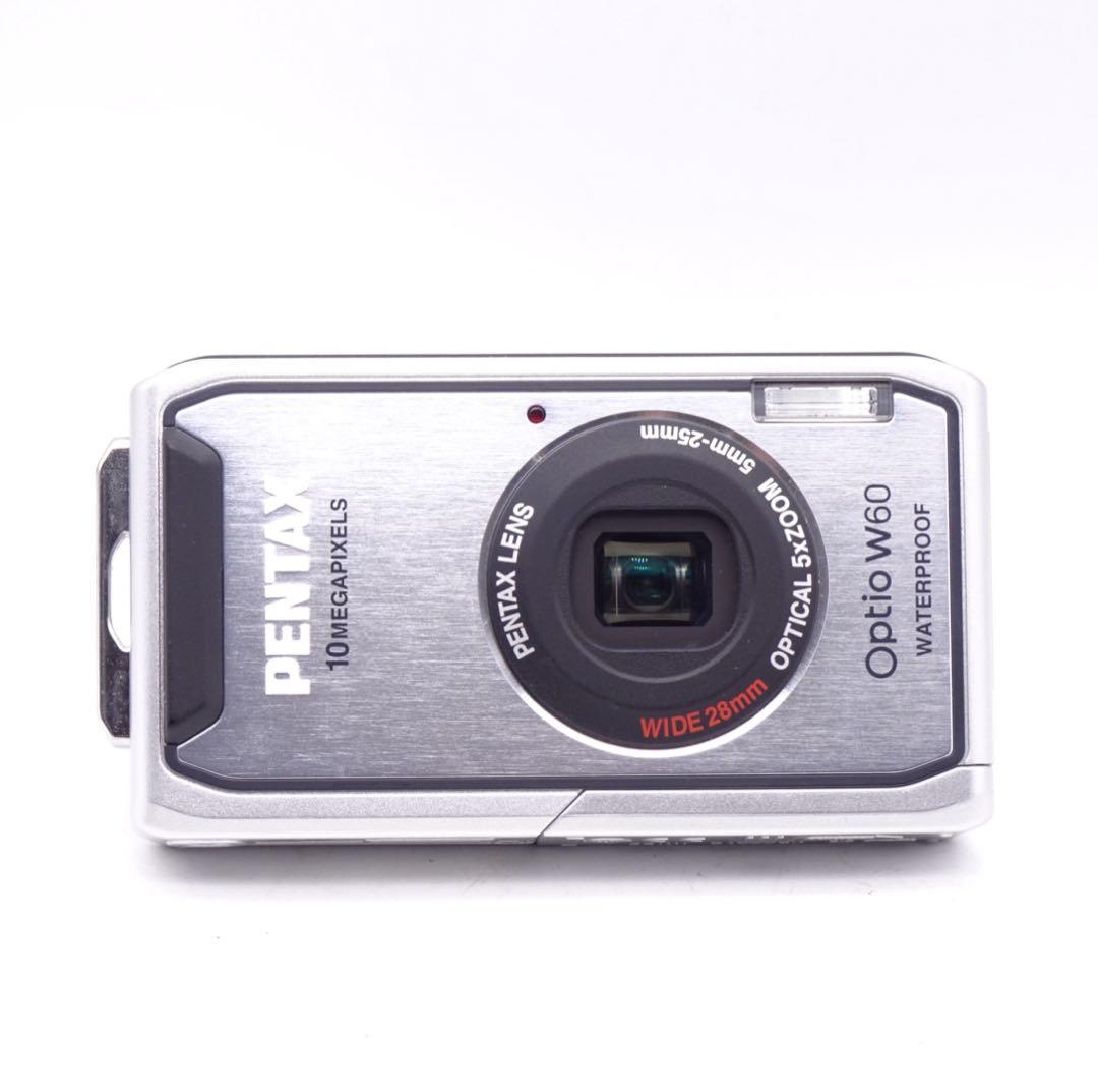 【動作確認済】 PENTAX Optio W60 オールドコンデジ