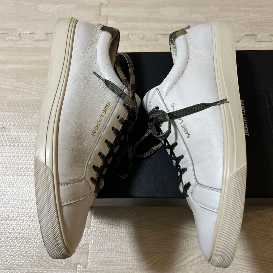 サンローランパリ　スニーカー　ANDY カモフラ　42 586586