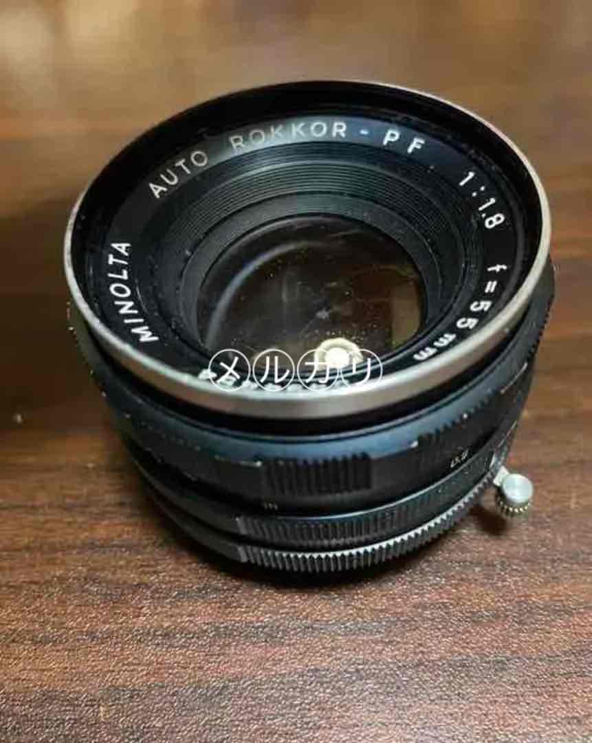 レンズ(単焦点) MINOLTA AUTO ROKKOR - PF 55mm f1.8