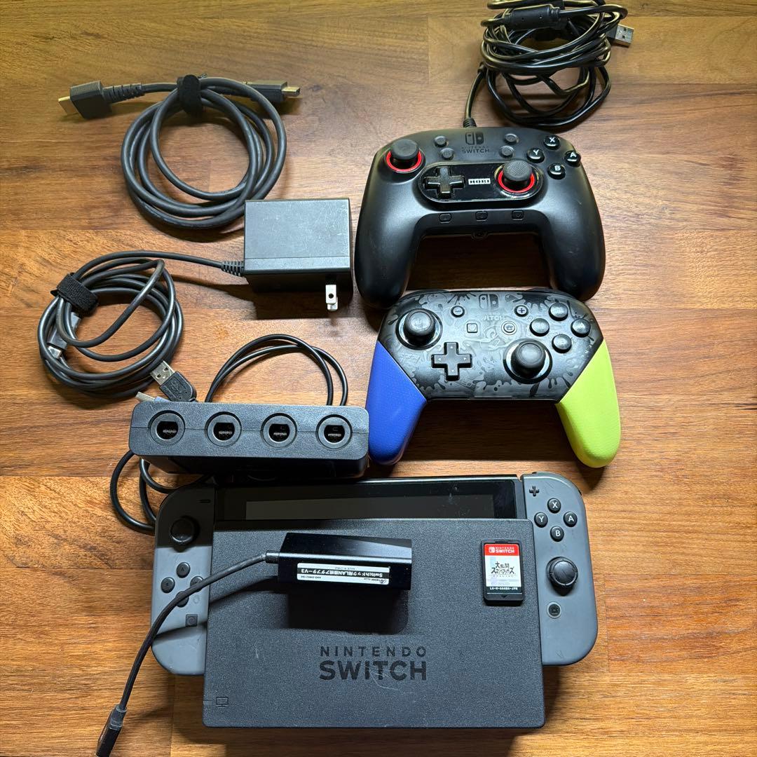 Switch本体スマブラ　プロコン　ホリコン　LAN接続アダプターセット