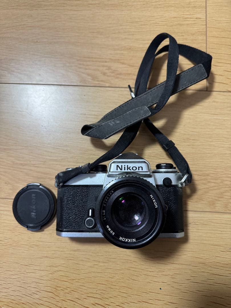 Nikon FE シルバー NIKKOR 50mm f/1.8