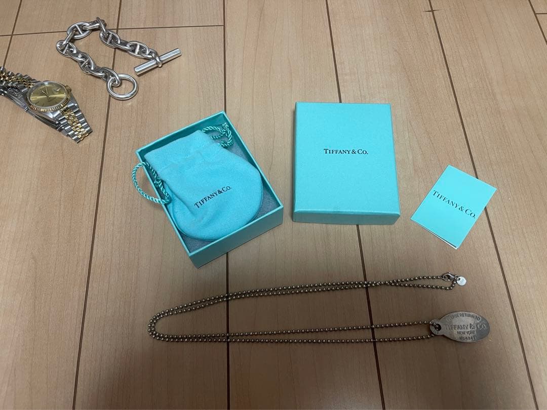 ヴィンテージ Tiffany & Co. ドッグタグ　ネックレス ティファニー