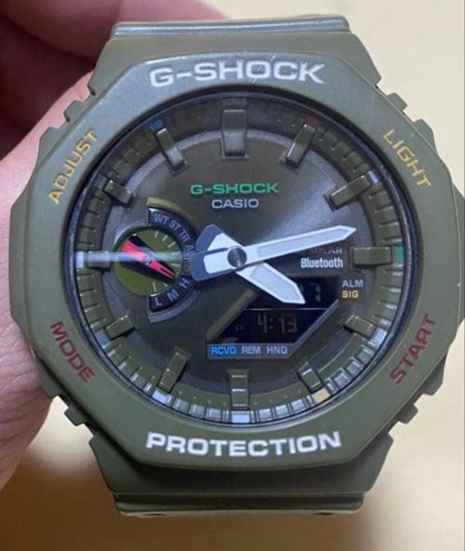 G-SHOCK GA-B2100 動作 タフソーラー Bluetooth 搭載