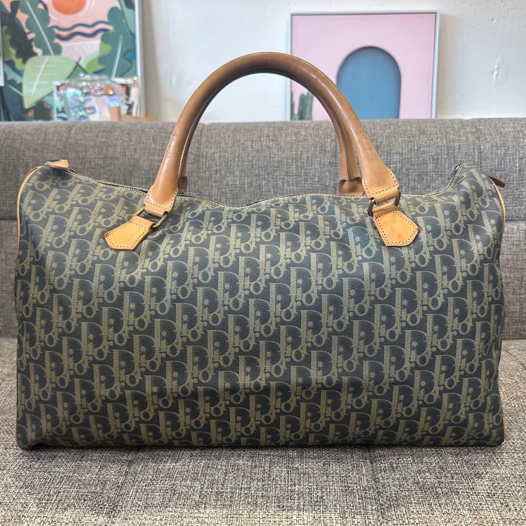 Christian Dior ディオール トロッターボストンバッグ ヴィンテージ