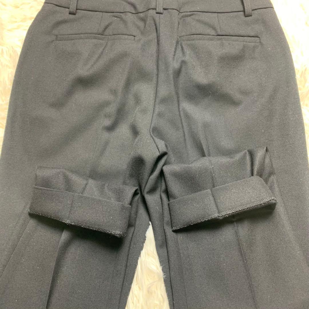 セオリーリュクス パンツスーツ ビジネススーツ Mサイズ 38 黒