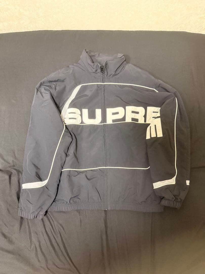 Supreme S Paneled Track Jacket 黒 Mサイズ
