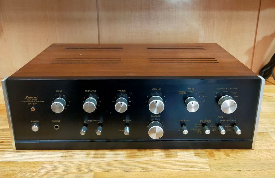 Sansui アンプ　CA-606 CD-5 BA-60