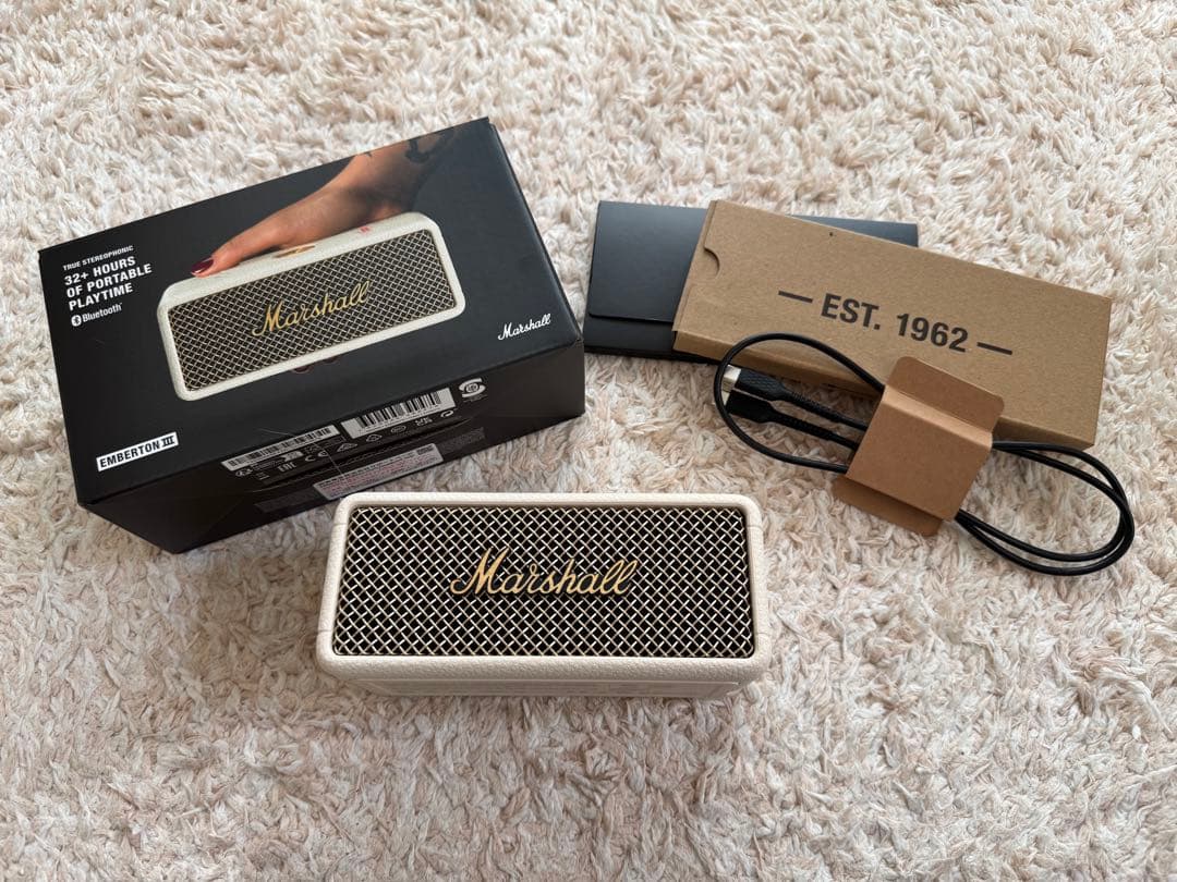 Marshall Emberton III（カラー：Cream）