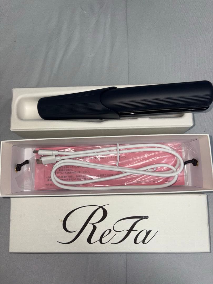 ReFa リファ フィンガーアイロン RE-AS03A BLACK ブラック