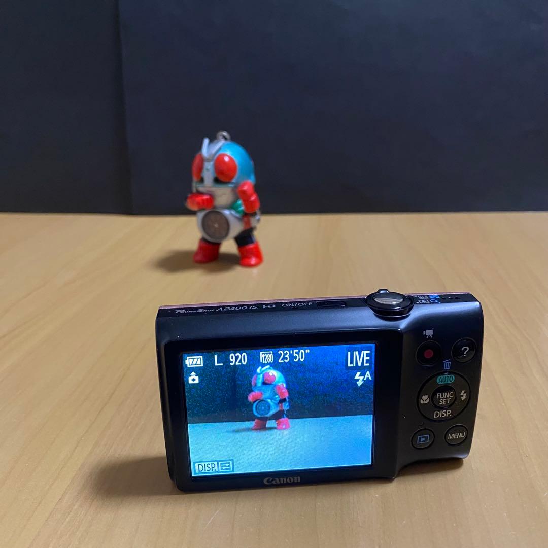 Canon PowerShot A2400 IS ピンク