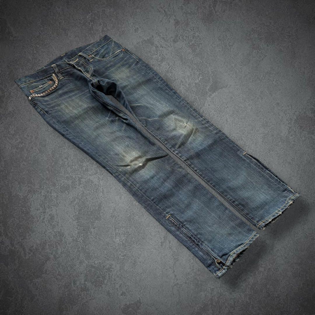 HYSTERIC GLAMOUR 00s archive スタッズ デニムパンツ