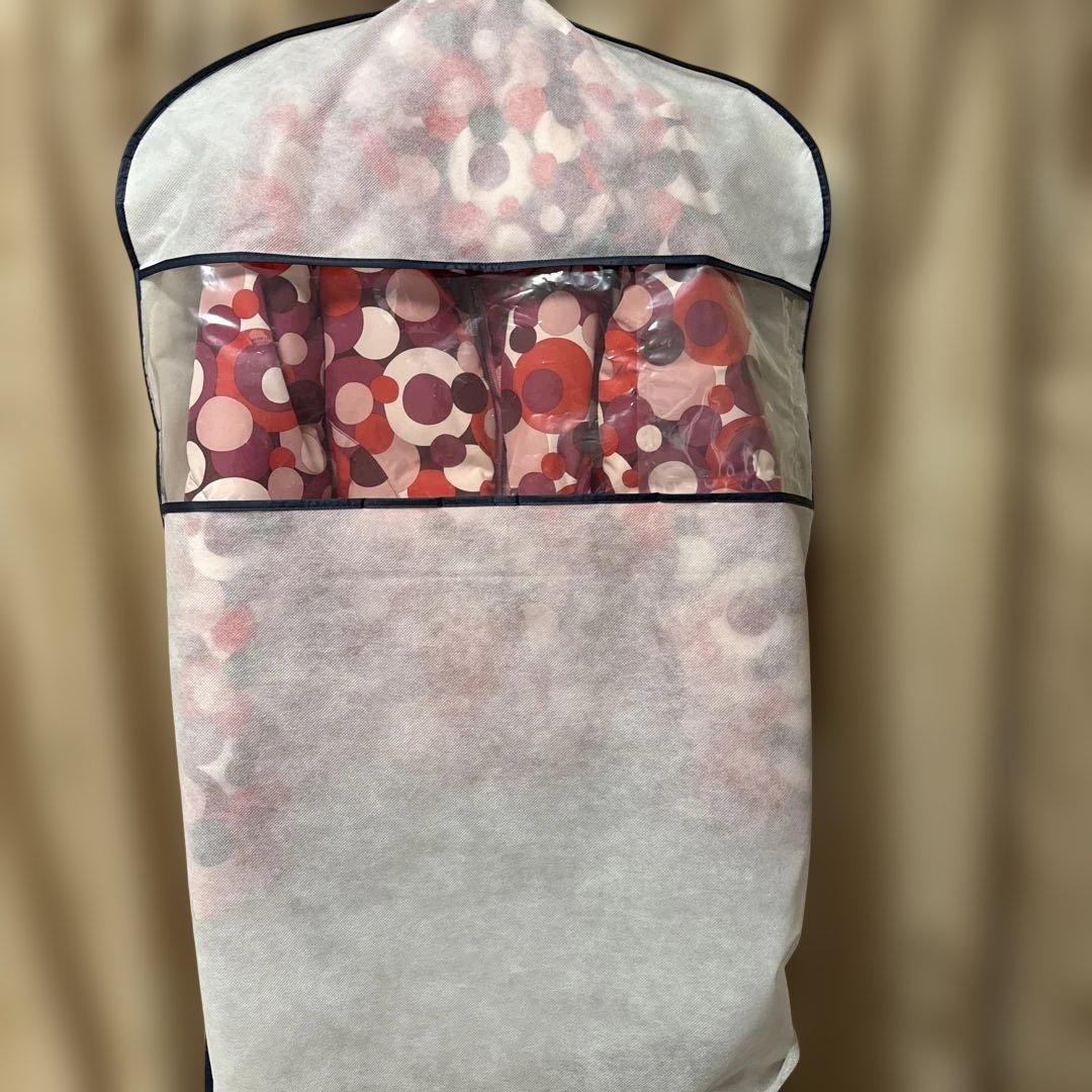 美品★モンクレール・ドット総柄 ナイロン ダウンジャケット（1）茶タグ