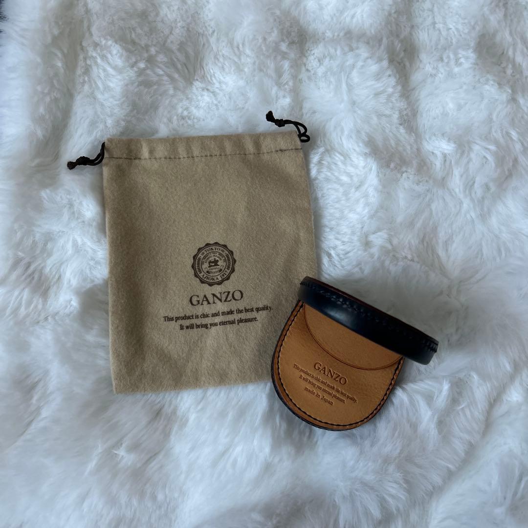 GANZO レザー ケース 黒