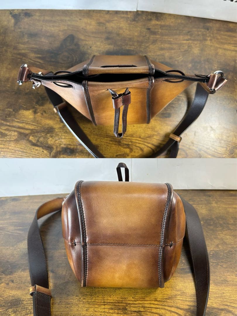 ほぼ新品　特注約50万円　 限定　Berluti ナムソス メッセンジャーバッグ