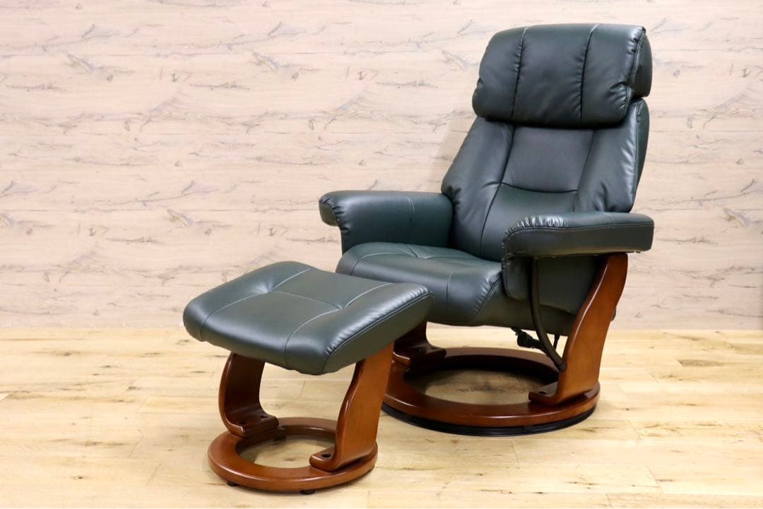 GMIH204○リクライニングチェア オットマンセット パーソナルチェア 1人掛