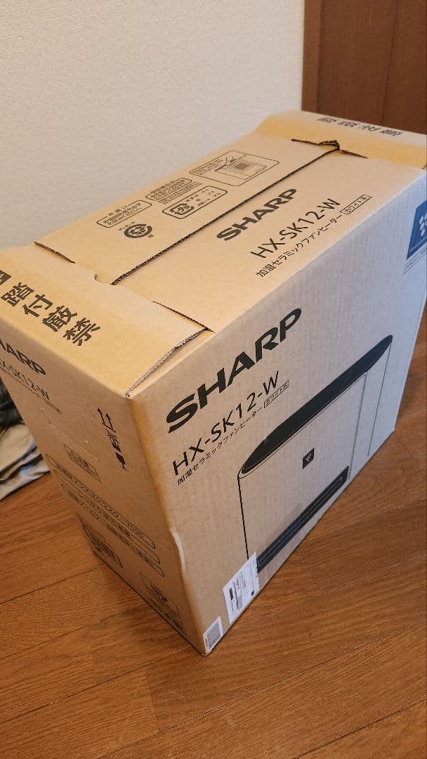 SHARP HX-SK12-W 加湿セラミックファンヒーター