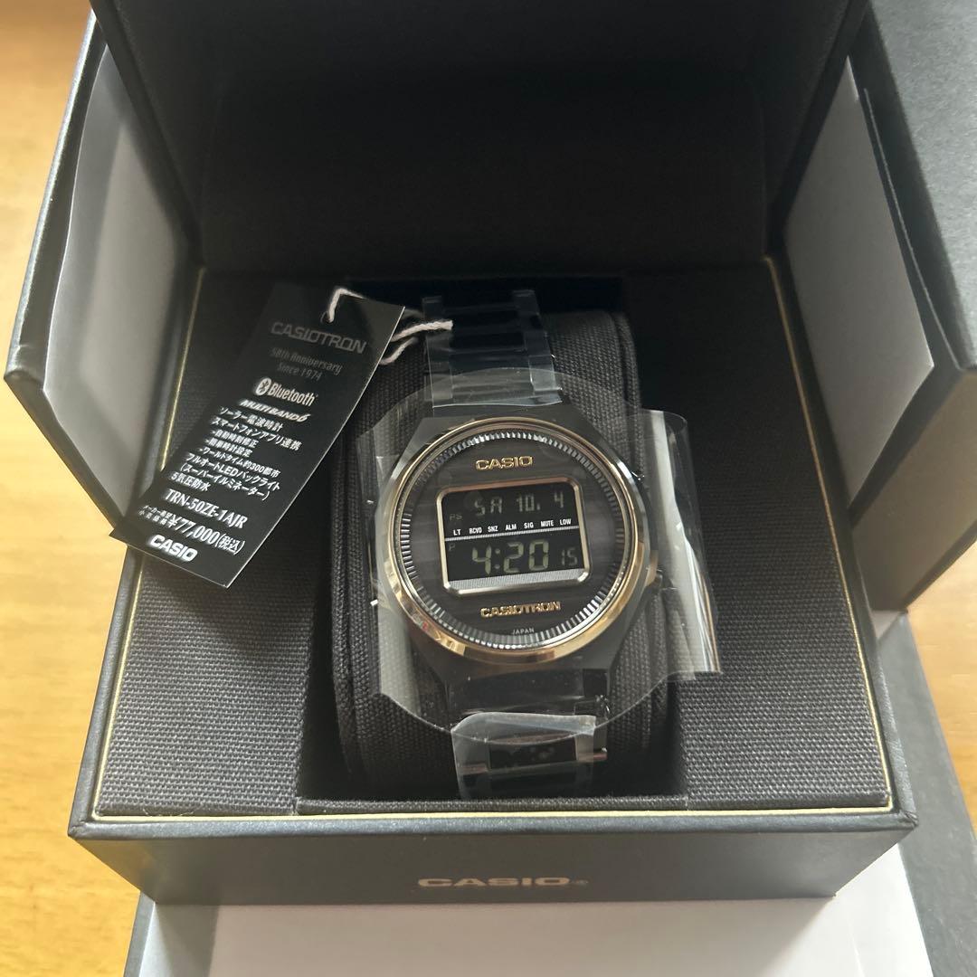 CASIO TRN-50ZE-1AJR CASIOTRON 50周年 未使用品
