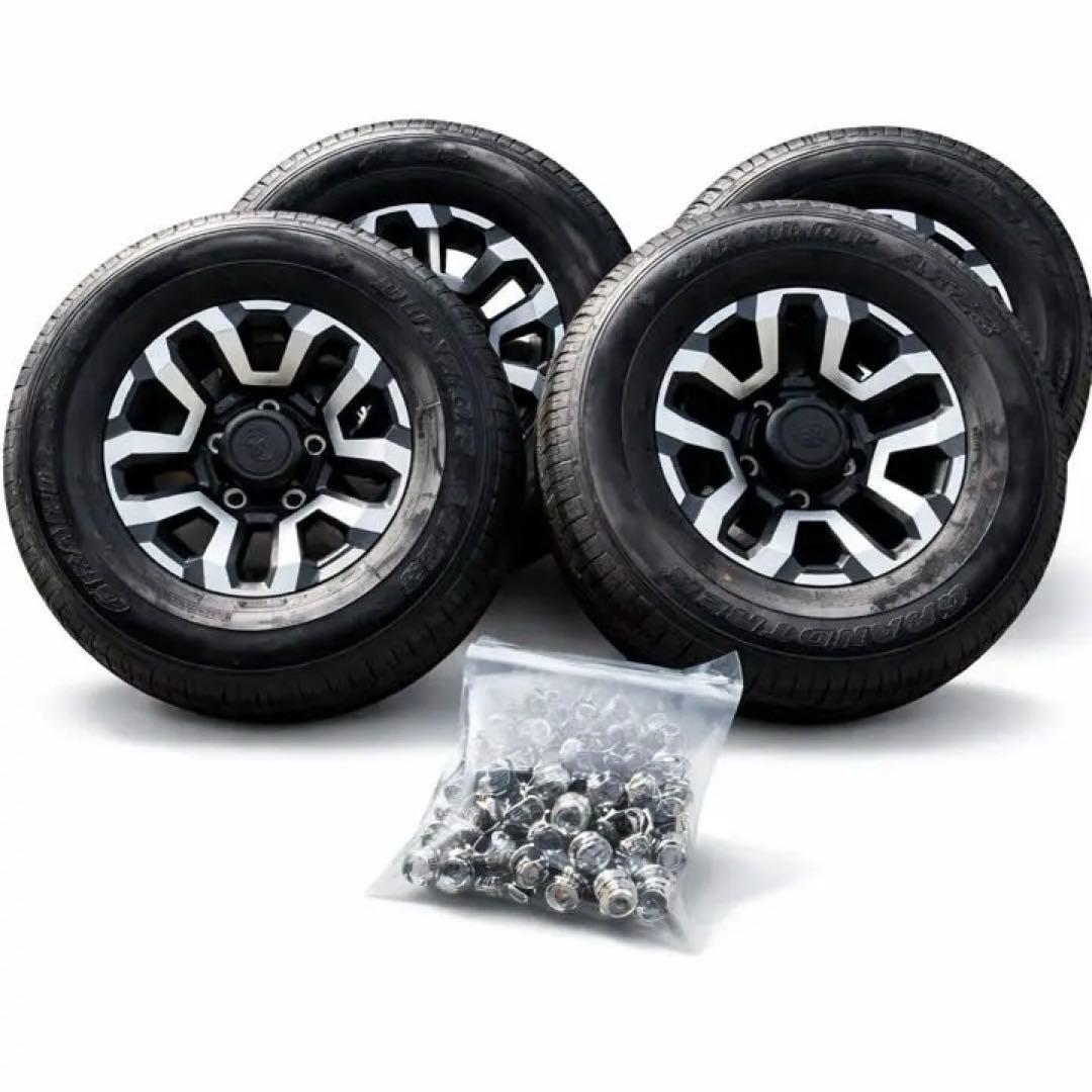 【新車外し】再再販 ランドクルーザー70 純正 16インチタイヤ ホイール 4本