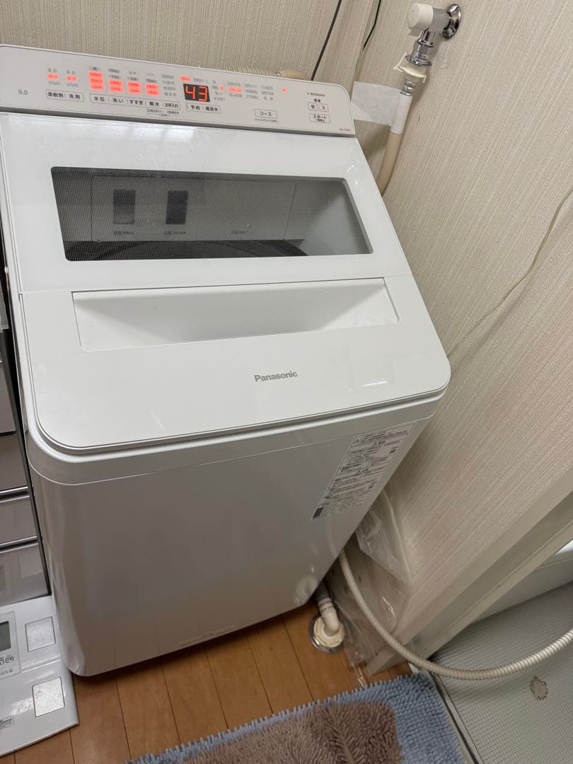 Panasonic 2023年製 9kg 縦型洗濯機 NA-FA9K1