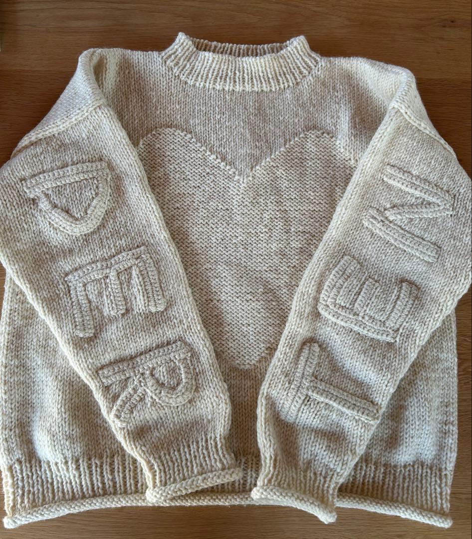 fofofofa TENDER SWEATER　VANILLA