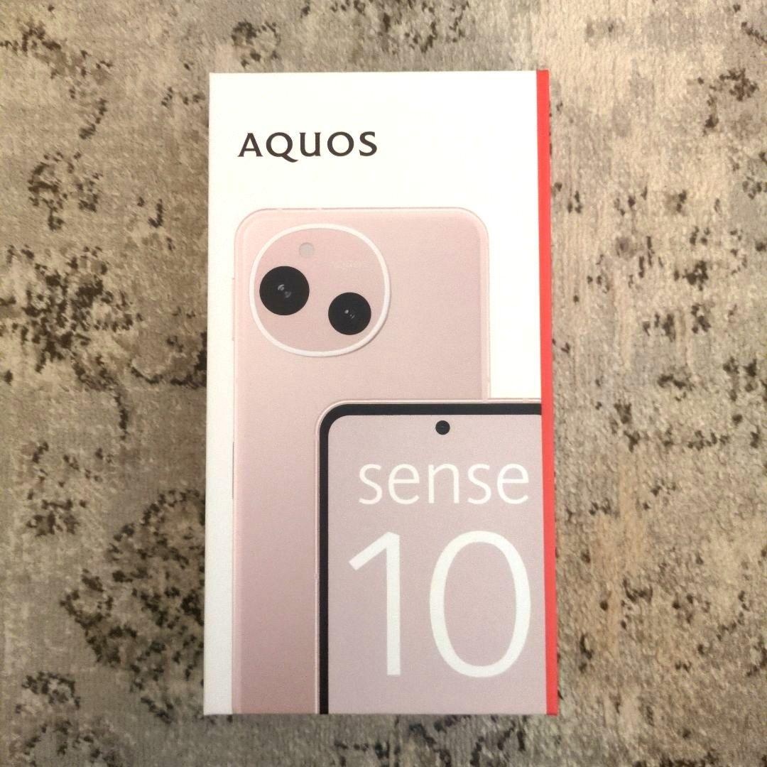 AQUOS sense10 ペールピンク 8GB/256GBモデル・シムフリー版