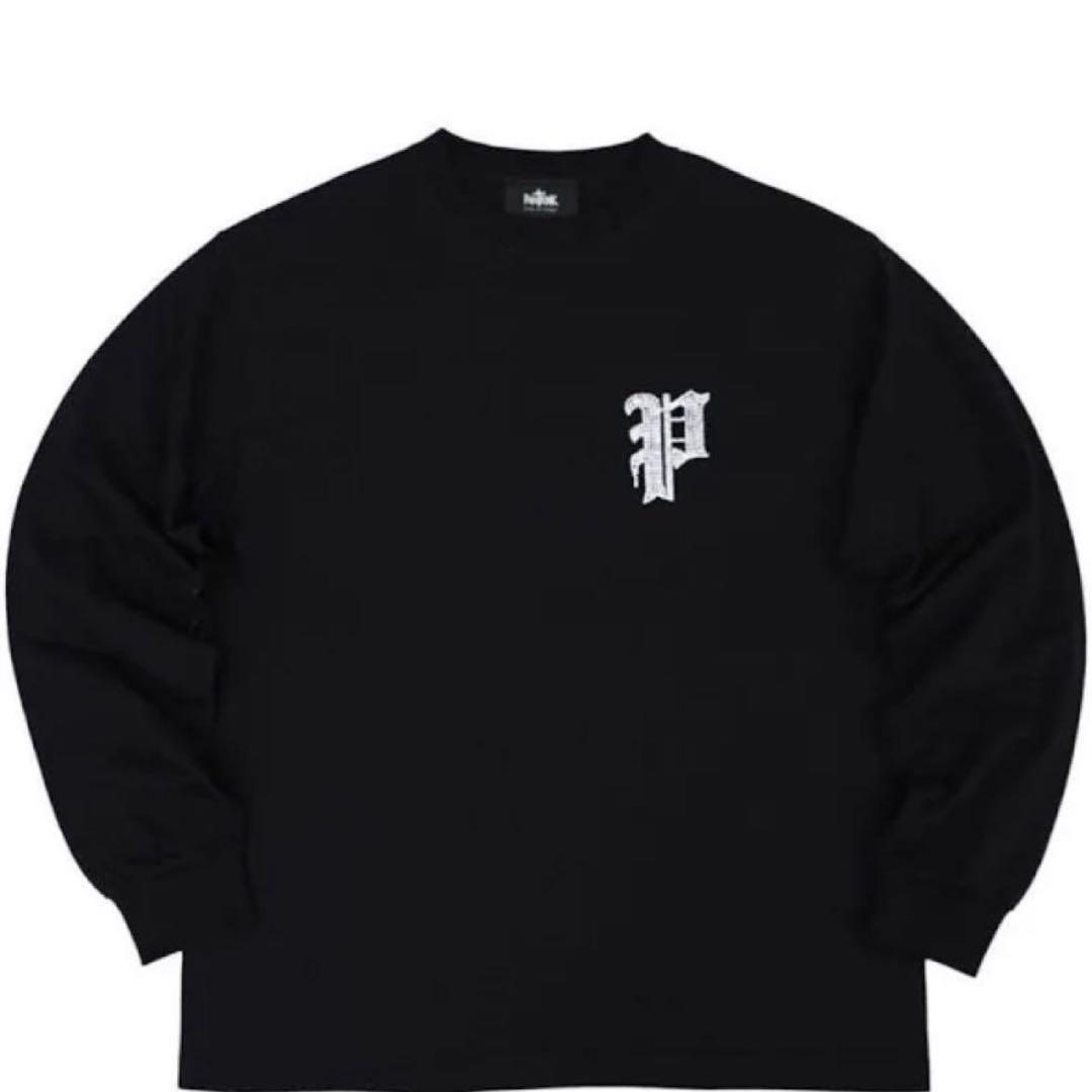 phatrnk ブラック長袖Tシャツ
