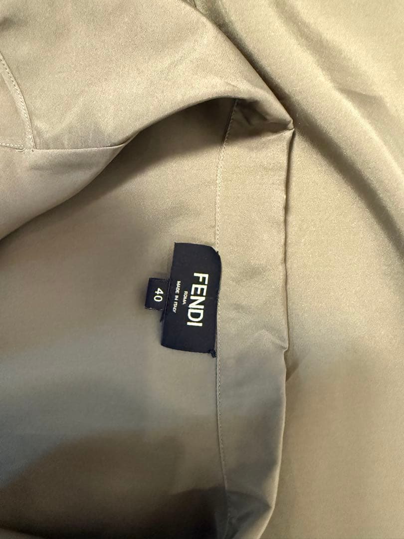 【FENDI】 シルクパジャマシャツ