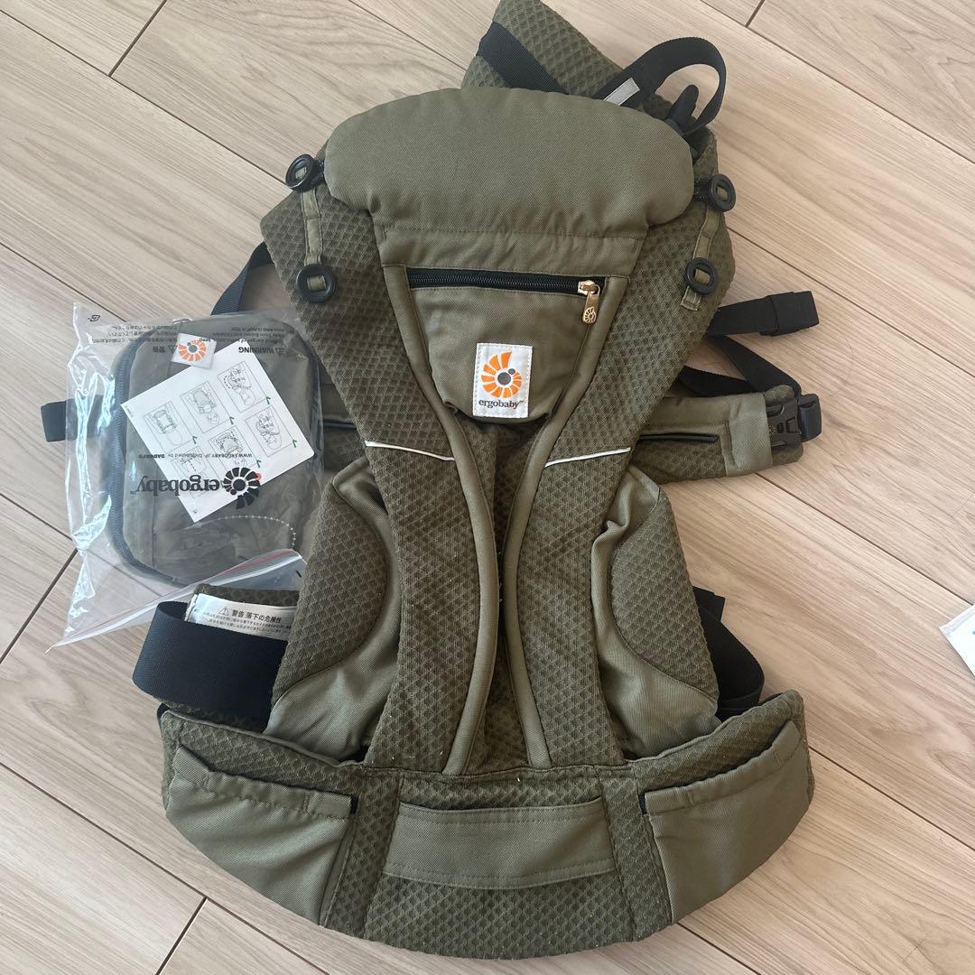 エルゴ オムニ ブリーズ 抱っこ紐 オリーブ　グリーン カーキ　緑