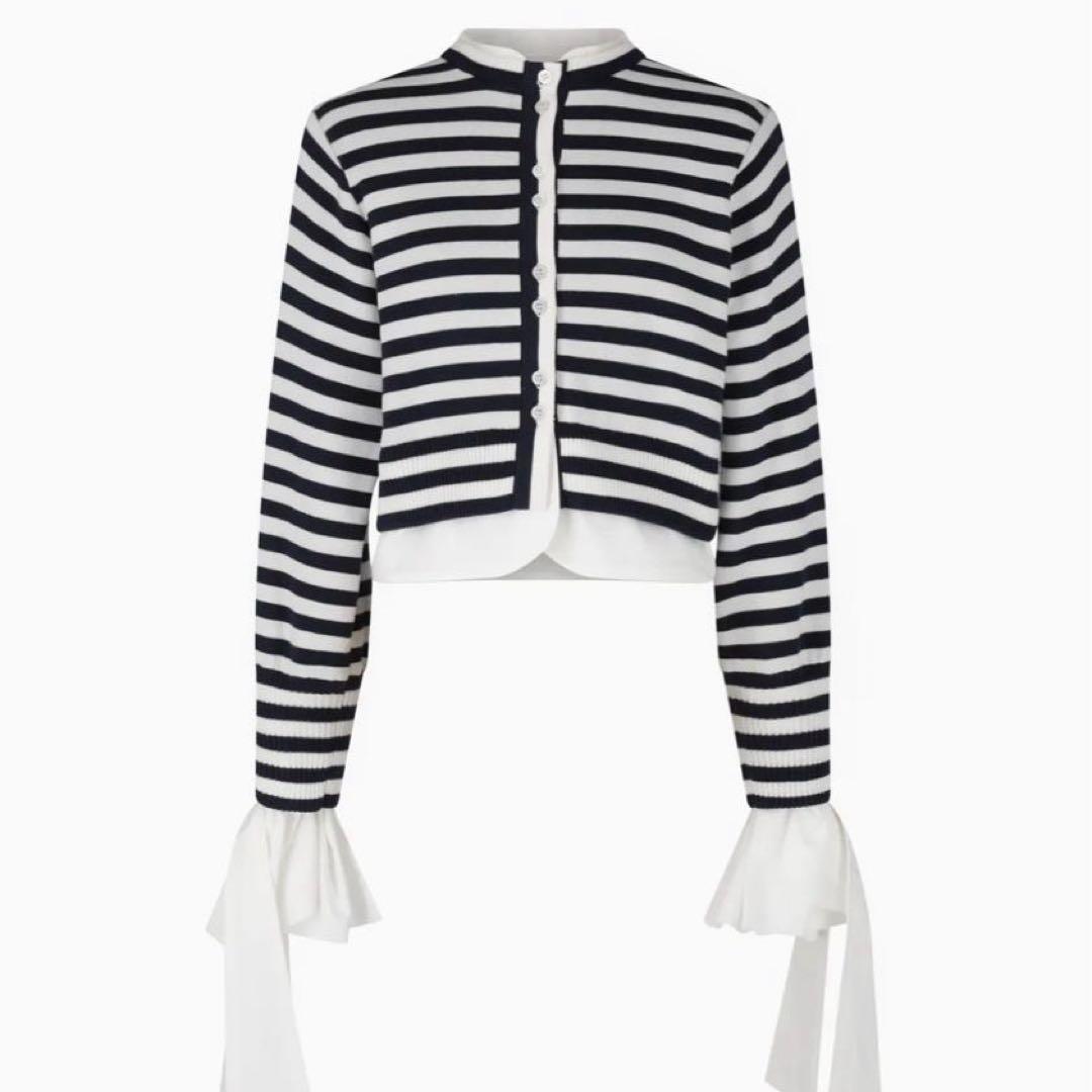 Bibiy. ANGELIQUE KNIT ボーダー 新作 新品 タグ付き