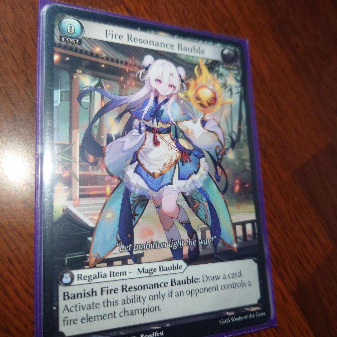 その他 Fire Resonance Bauble PR Grand Archive