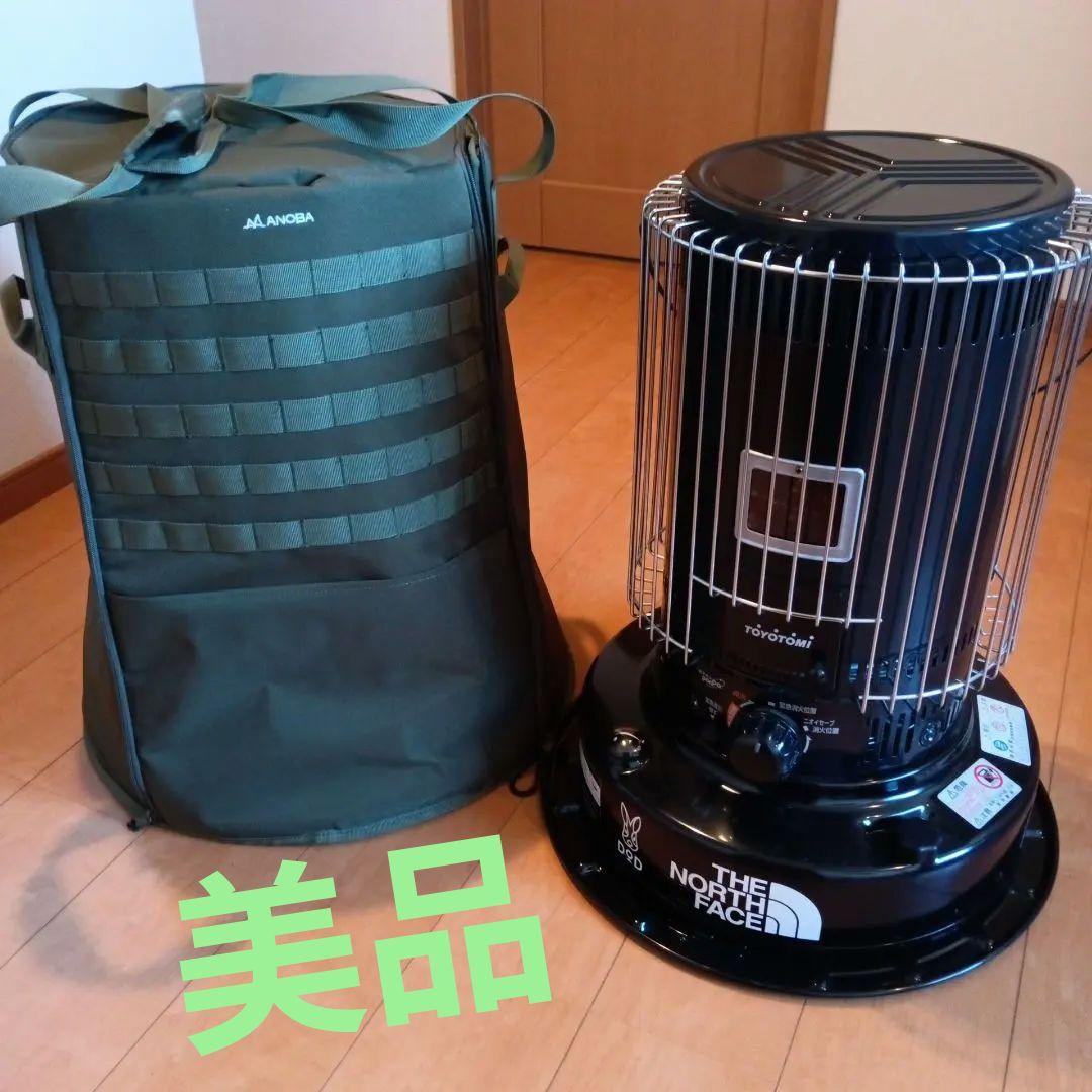 【美品】22年製トヨトミ大型石油ストーブKS-67H ブラック　ケース付き！