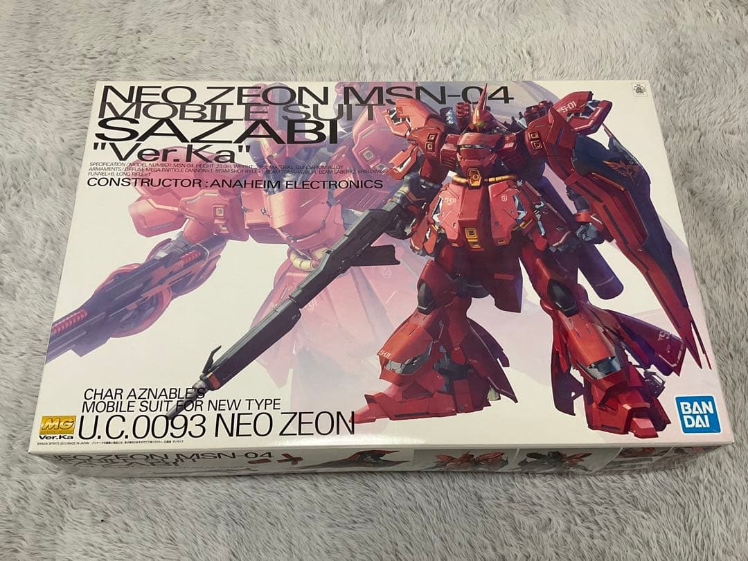 MG MSN-04 SAZABI Ver.Ka 1/100 サザビー 新品未開封