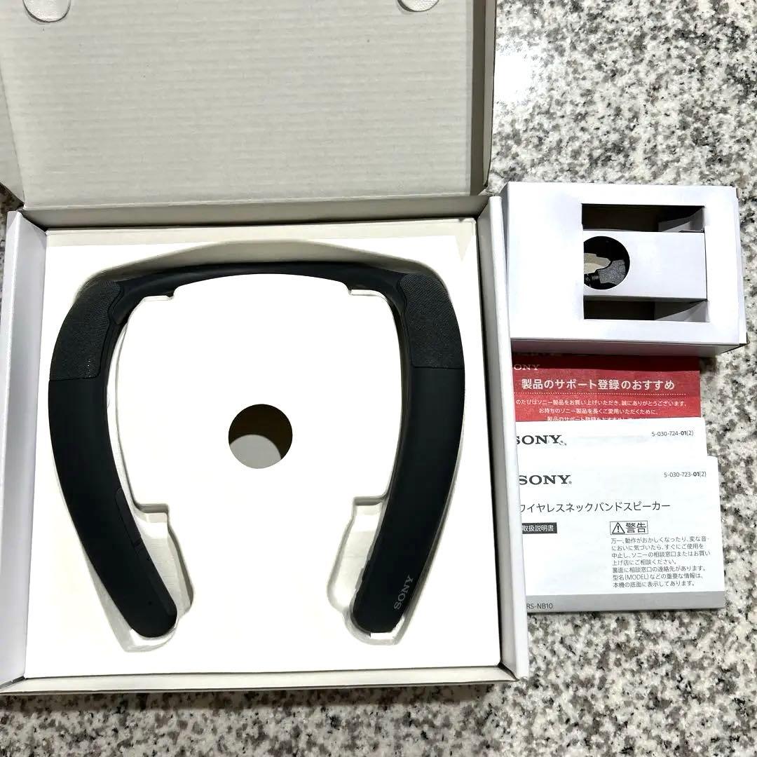 SONY ソニー ワイヤレスネックバンドスピーカー SRS-NB10