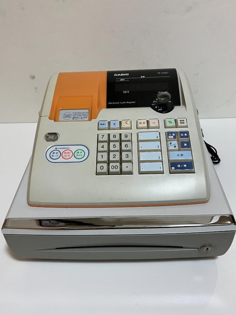 CASIO TE-M80 電子レジスター