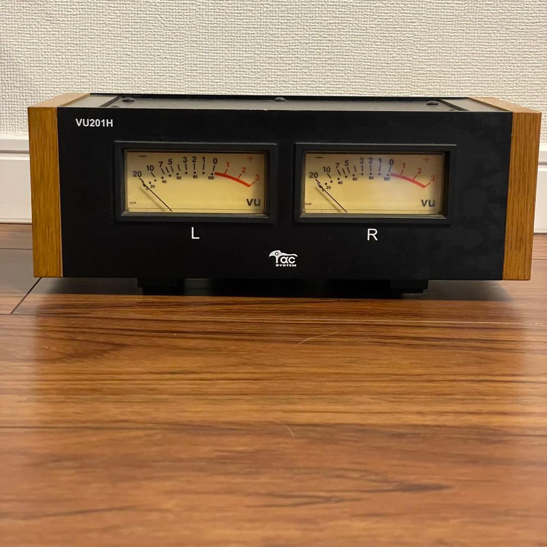 TAC System タックシステム VU201H VUメーター アナログ入力