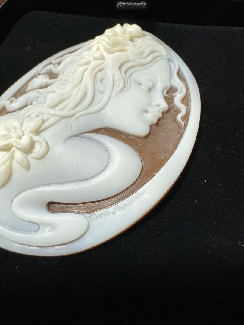 【期間限定値下げ】シェルカメオ ルース MARBLE KOGEI マーブル